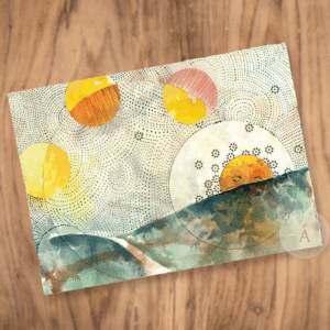 Lullaby by Anne Fain Barralon - Blank Card