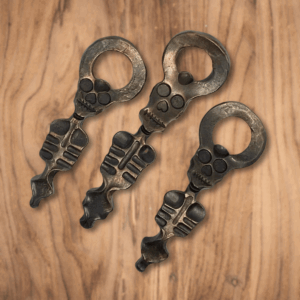 Hand-Forged Skeleton Bottle Opener