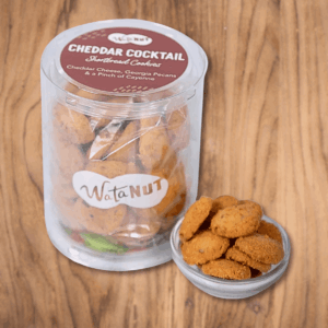 Cheddar Cocktail Cookie Tube