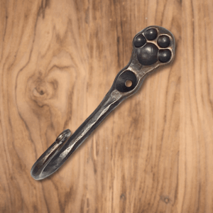 Hand-Forged Paw Hook