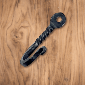 Hand-Forged Small Single Key Hook