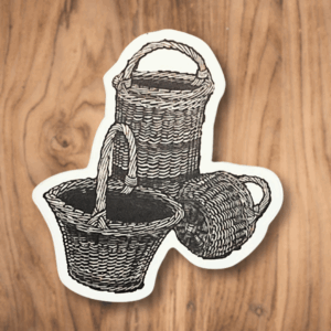 3 Basket Sticker