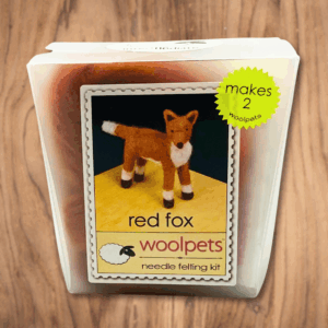Red Fox Felting Kit - Intermediate Level
