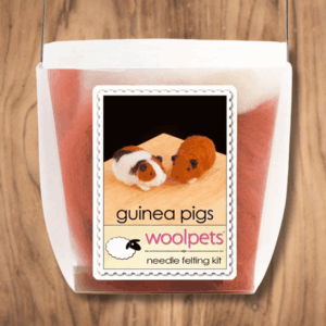 Guinea Pigs Felting Kit - Easy Level