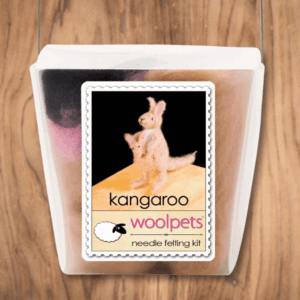 Kangaroo Felting Kit - Intermediate Level