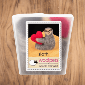 Sloth Felting Kit - Easy Level