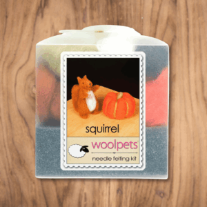 Squirrel Felting Kit - Super Easy Starter Kit