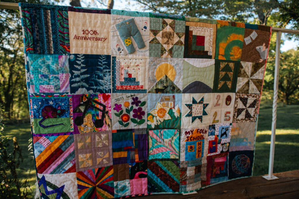 Stitched Together: A Community Quilt for the Fall Festival