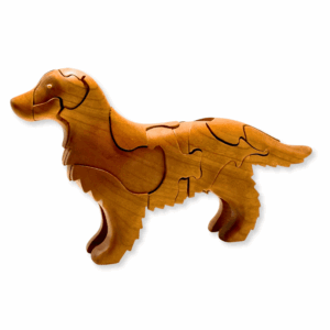Golden Retriever Puzzle - Frisbee Inside