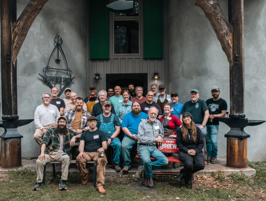 Volunteers Hammer Away at Requests for Blacksmith Work Week