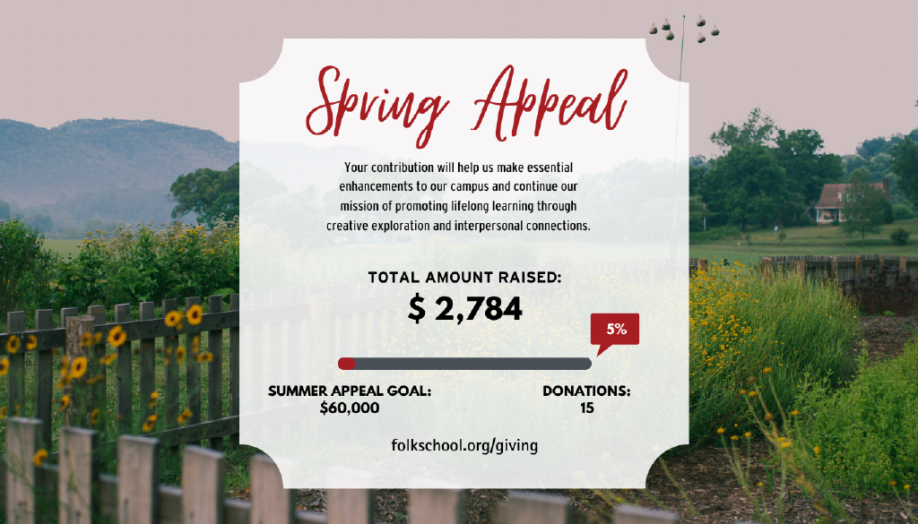 Support the Folk School During Our Spring Appeal!