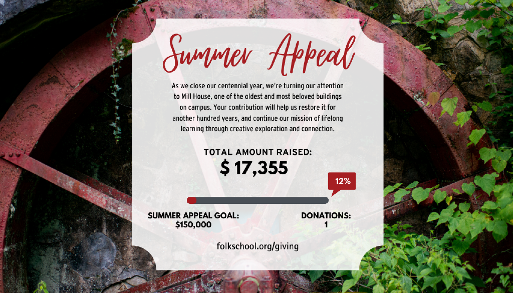 Support the Folk School During Our Summer Appeal!